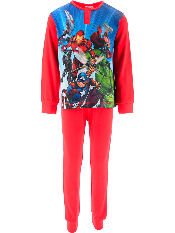 Avengers Piżama "Avengers" w kolorze czerwonym rozmiar: 104