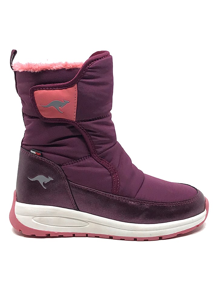 Kangaroos Kozaki zimowe "Belle" w kolorze fioletowym rozmiar: 30