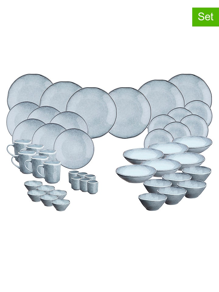 Björn 48-częściowy zestaw "Cloud" w kolorze szaroniebieskim rozmiar: onesize