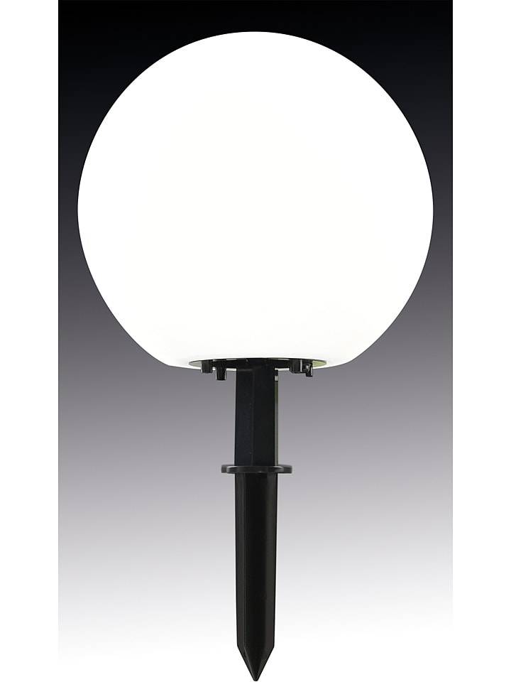 näve Lampa ogrodowa w kolorze biało-czarnym - wys. 83 cm rozmiar: onesize