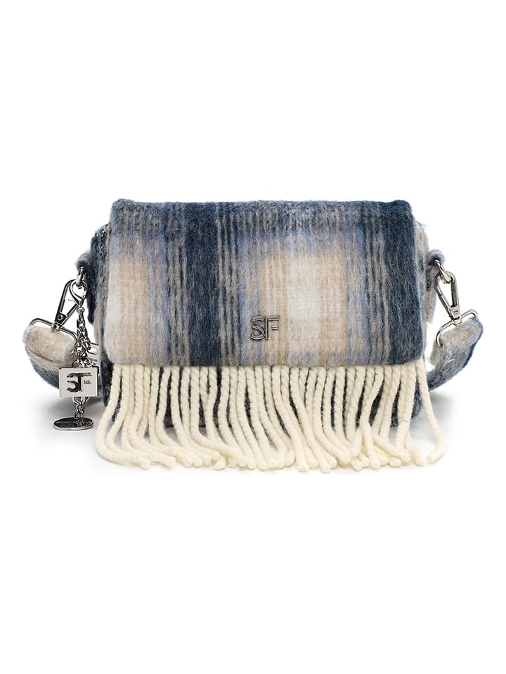 SURI FREY Torebka "Philly" w kolorze kremowo-granatowym - 27 x 26 x 4 cm rozmiar: onesize