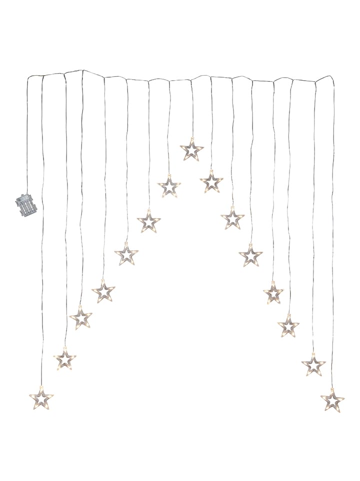 STAR Trading Zasłona świetlna LED "Decystar" - 120 x 124 cm rozmiar: onesize