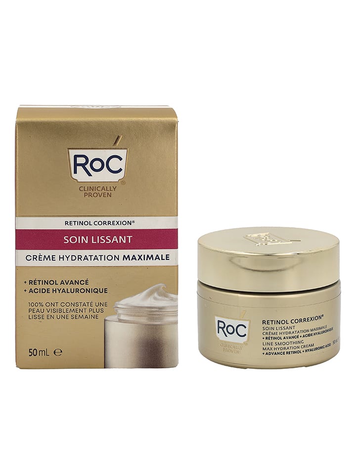RoC Krem do twarzy "Retinol Correxion Line Smoothing Max Hydr" - 50 ml rozmiar: onesize