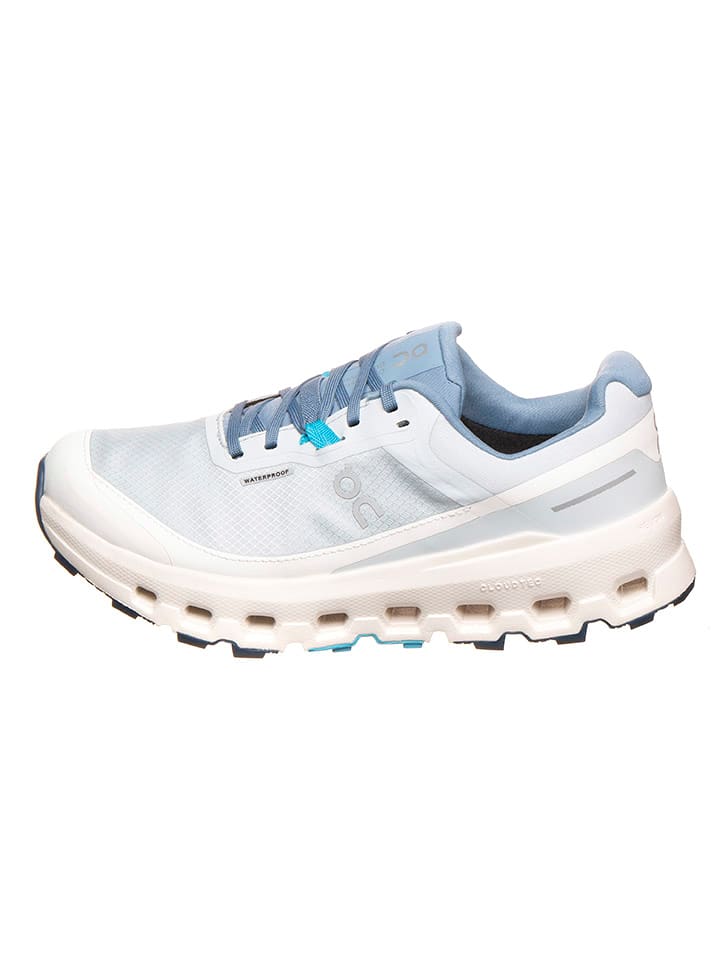 ON RUNNING Buty "Cloudvista 2" w kolorze biało-błękitnym do biegania rozmiar: 36