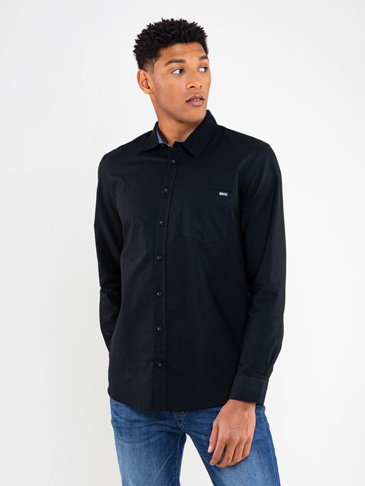 BIG STAR Koszula - Regular fit - w kolorze czarnym rozmiar: 3XL