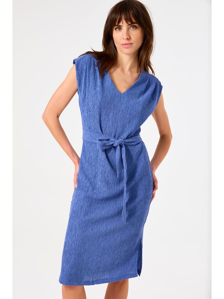 Garcia Sukienka w kolorze niebieskim rozmiar: L