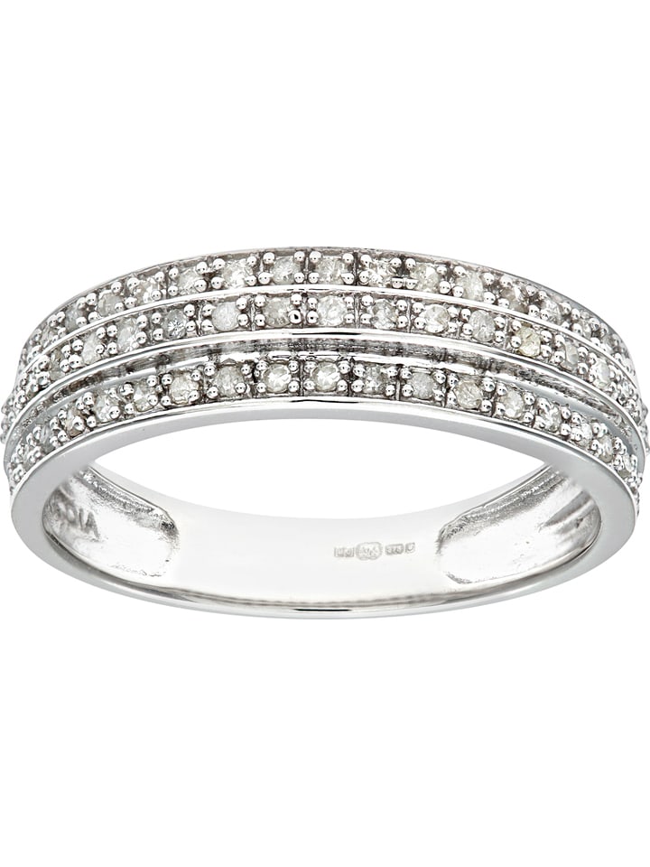 Revoni Złoty pierścionek z diamentami rozmiar: 52