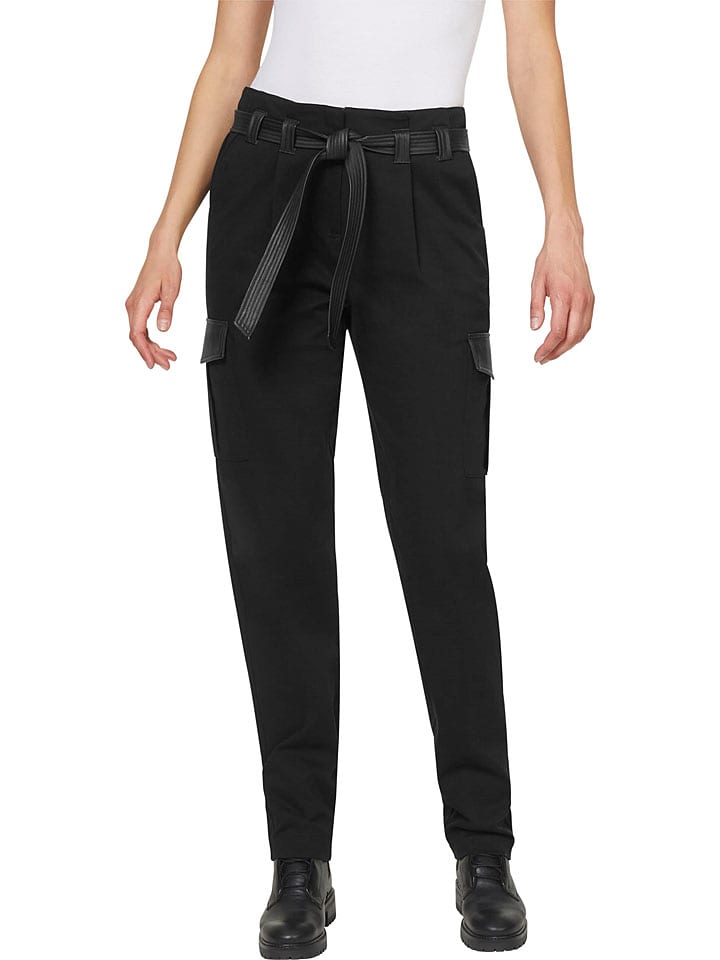 Heine Bojówki w kolorze czarnym rozmiar: 44