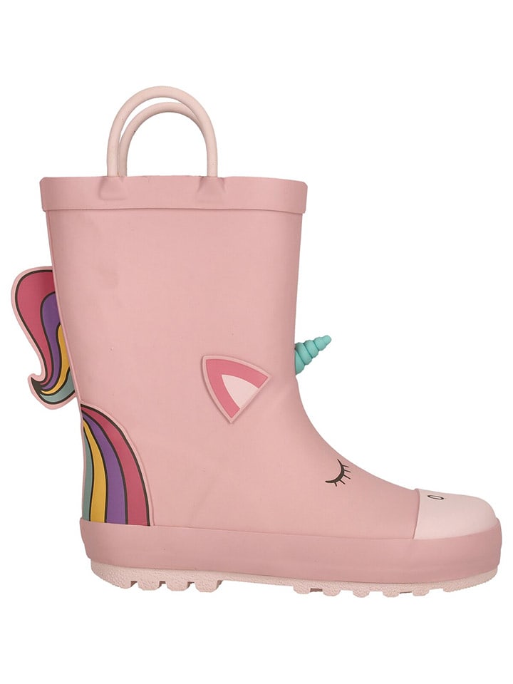 Zigzag Kalosze "Rook" w kolorze jasnoróżowym rozmiar: 25