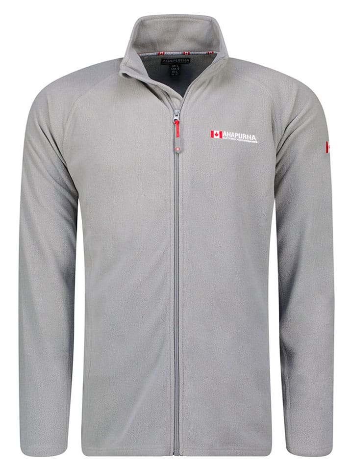 ANAPURNA Kurtka polarowa "Tonneau" w kolorze jasnoszarym rozmiar: 3XL
