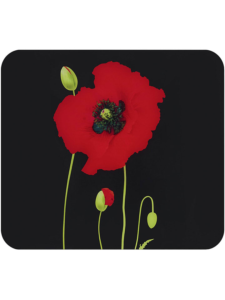 Wenko Płyta w kolorze czerwono-czarnym na kuchenkę - 50 x 56 cm rozmiar: onesize