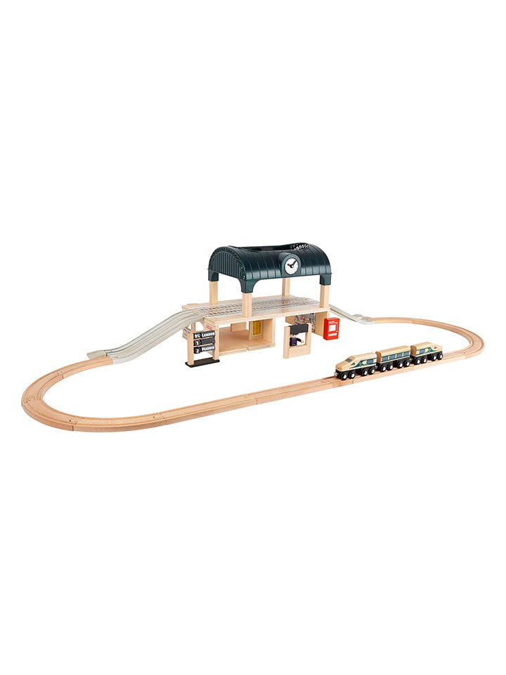 small foot Dworzec kolejowy z akcesoriami - 3+ rozmiar: onesize