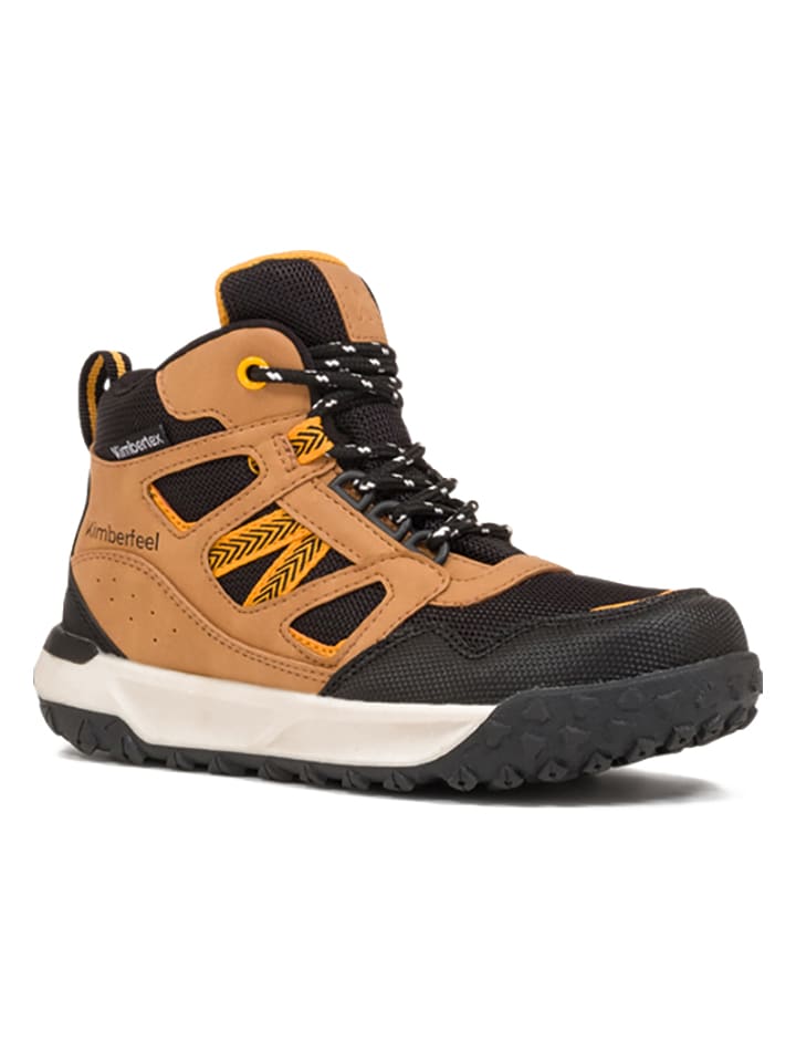 Kimberfeel Botki zimowe "Zayn" w kolorze jasnobrązowym rozmiar: 31