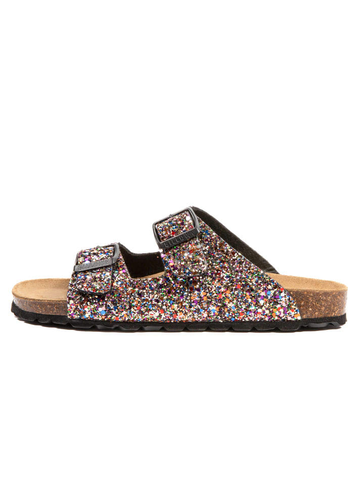 billowy Klapki w kolorze czarnym ze wzorem rozmiar: 39