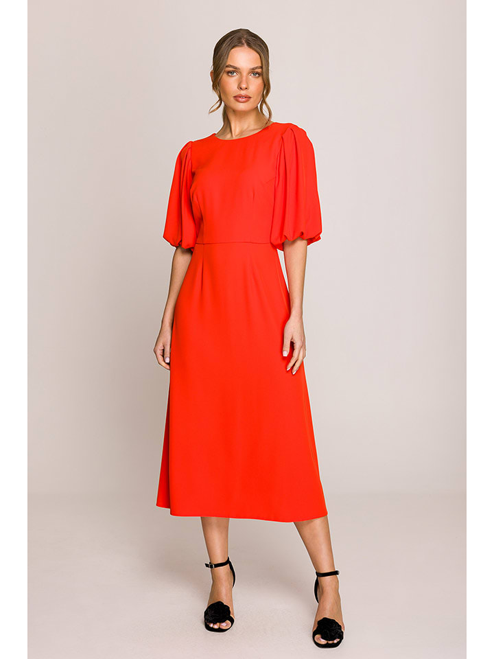 Stylove Sukienka w kolorze czerwonym rozmiar: M