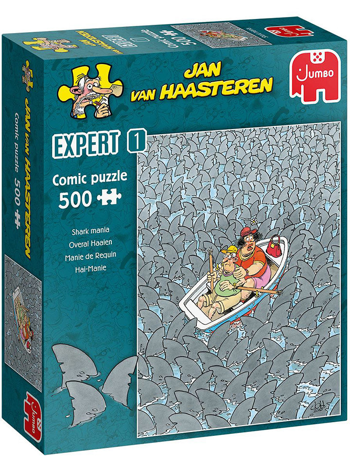 Jumbo 500-częściowe puzzle "Jan van Haasteren Expert" - 12+ rozmiar: onesize