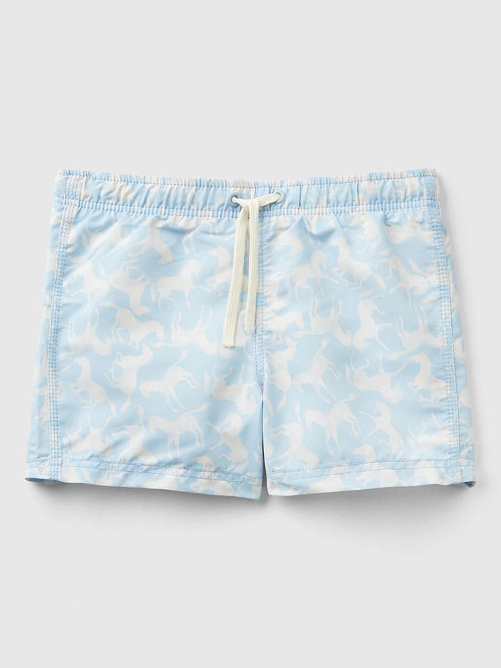 Benetton Szorty kąpielowe w kolorze błękitnym rozmiar: 110