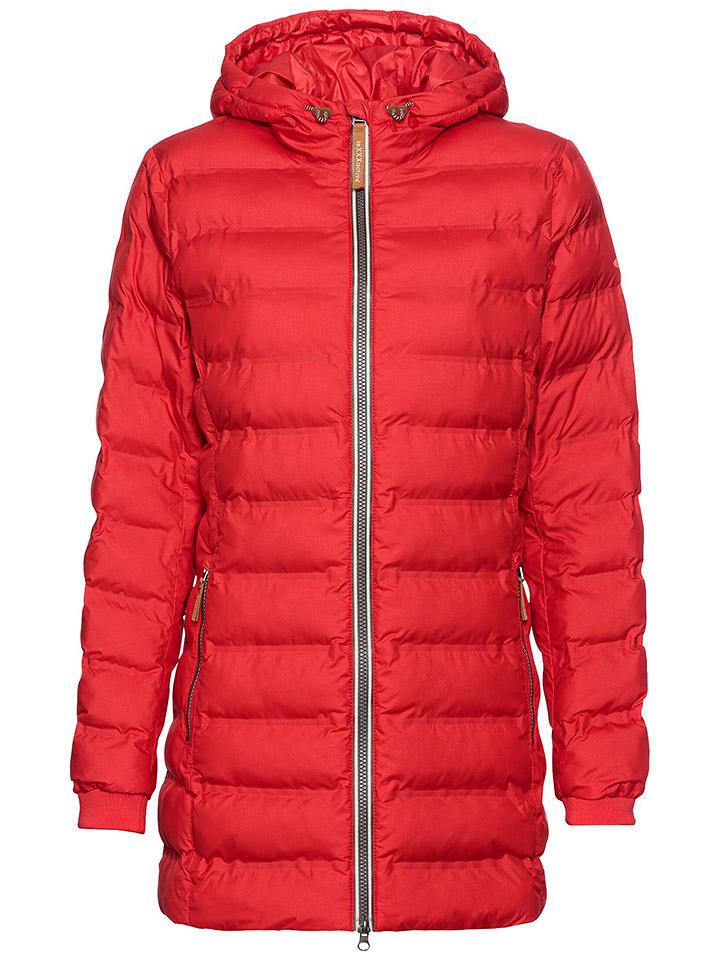 Camel Active Płaszcz pikowany w kolorze czerwonym rozmiar: 40