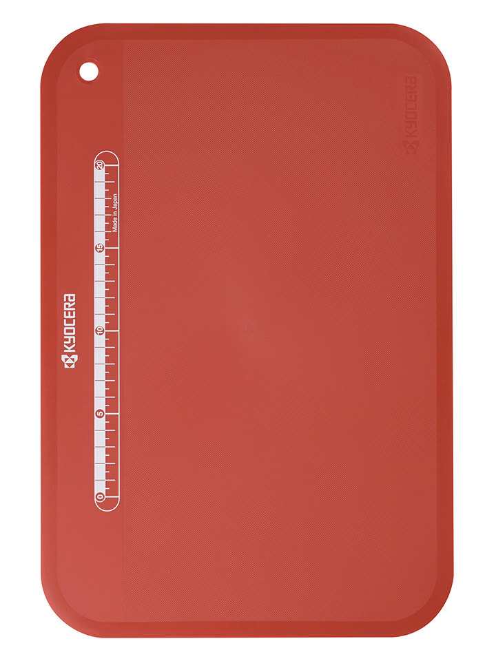 Kyocera Podkładka w kolorze czerwonym do krojenia - 37 x 25 cm rozmiar: onesize