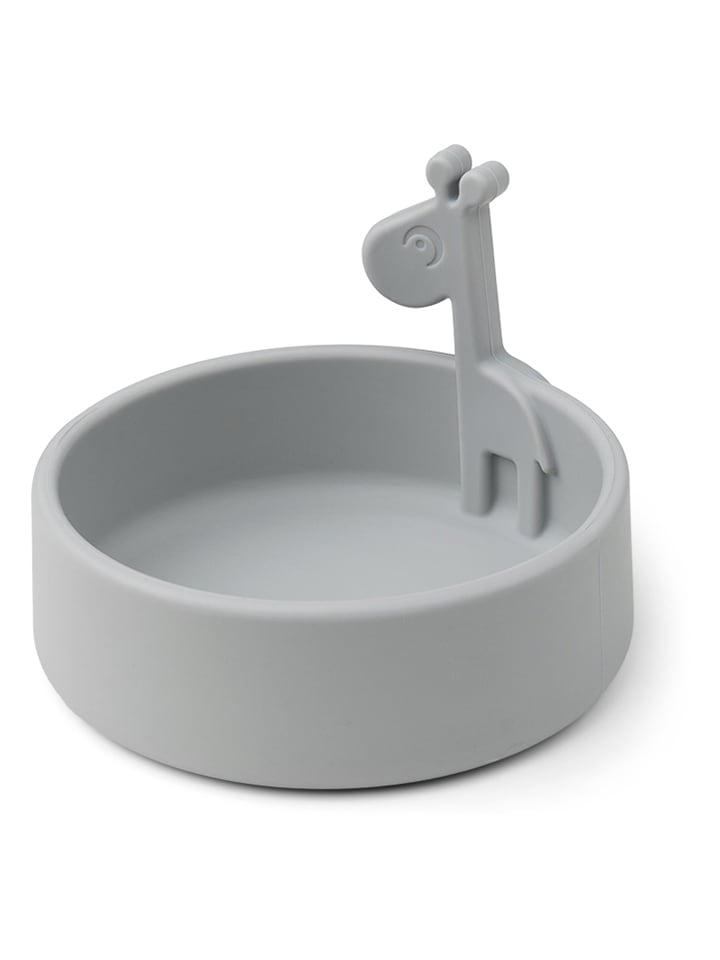 done by deer Miska w kolorze szarym do nauki jedzenia - Ø 11,5 cm - 275 ml rozmiar: onesize