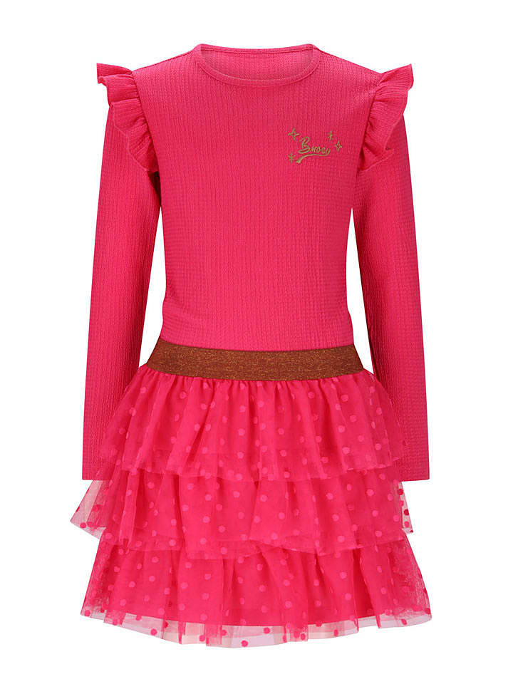 B.Nosy Sukienka "Dora" w kolorze różowym rozmiar: 122/128