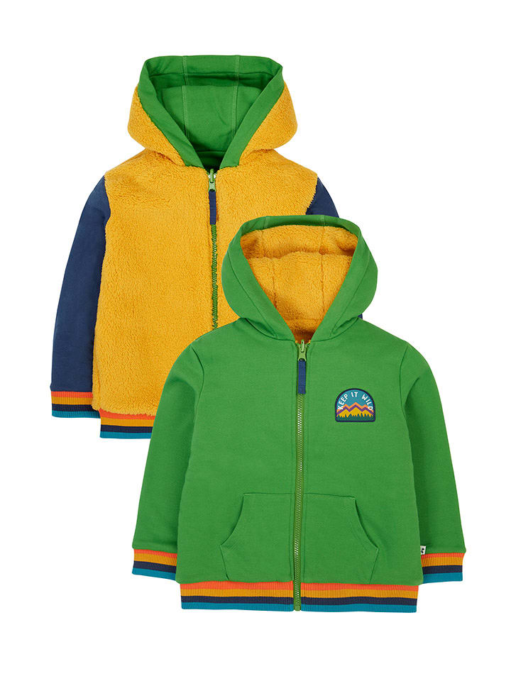 Frugi Dwustronna bluza "Helston" ze wzorem rozmiar: 128/134