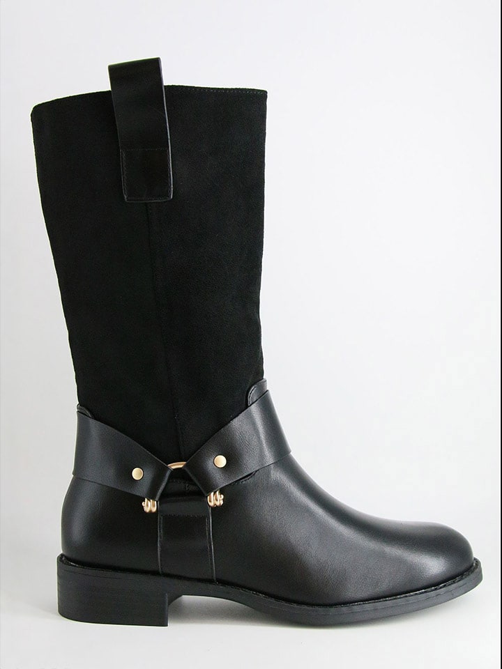 Bellucci Kozaki w kolorze czarnym rozmiar: 39