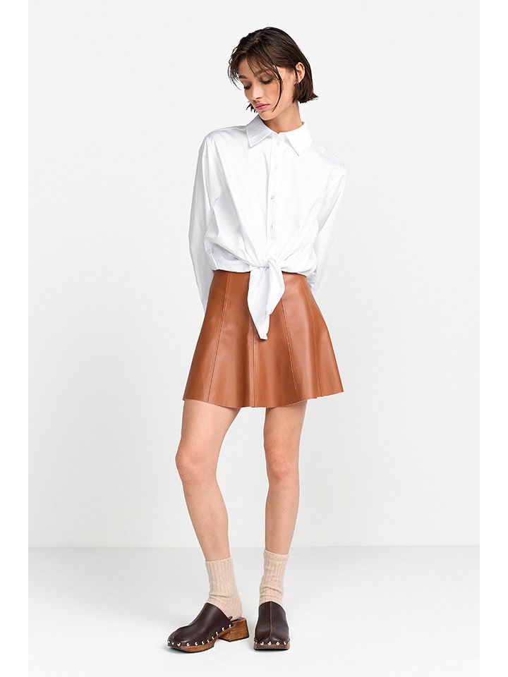 Rich&Royal Spódnica w kolorze jasnobrązowym rozmiar: 42