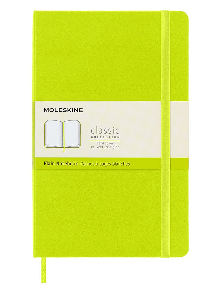 Moleskine Notatnik w kolorze limonkowym - 13 x 21 cm rozmiar: onesize