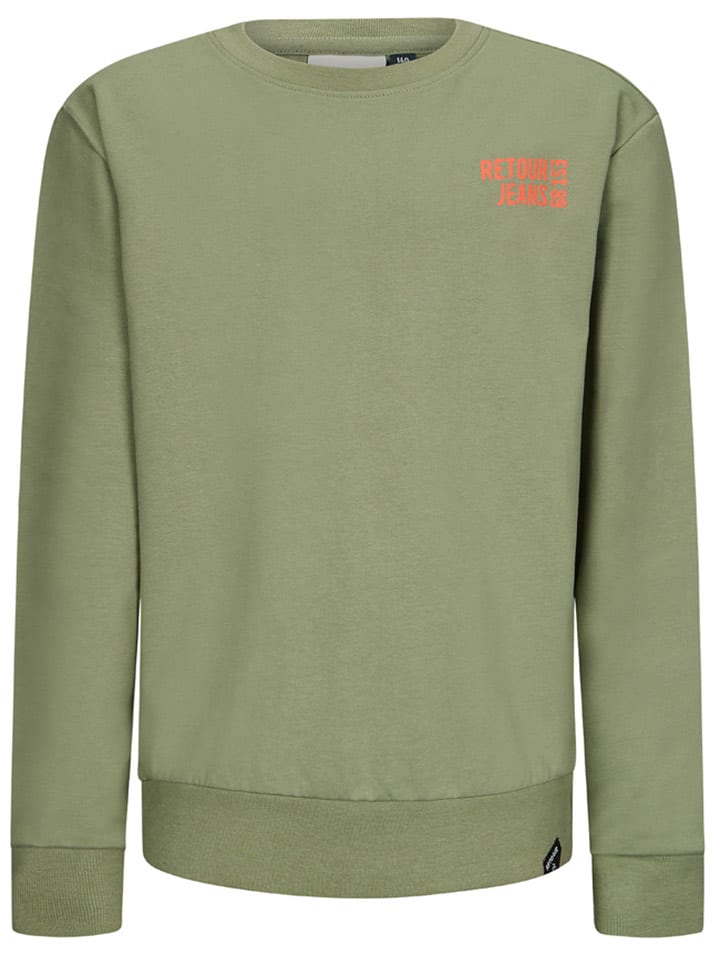 Retour Bluza "Orlando" w kolorze khaki rozmiar: 134/140