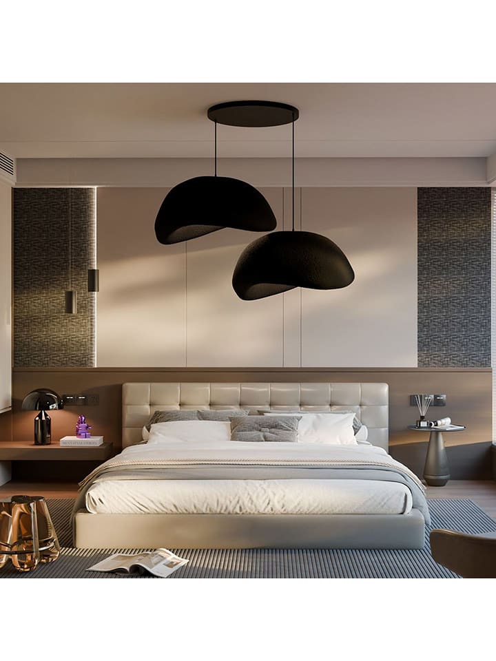 Opviq Lampa wisząca w kolorze czarnym - 80 x 120 cm rozmiar: onesize