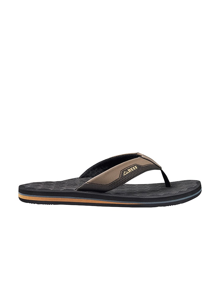 Reef Japonki "The Ripper" w kolorze antracytowo-beżowym rozmiar: 42