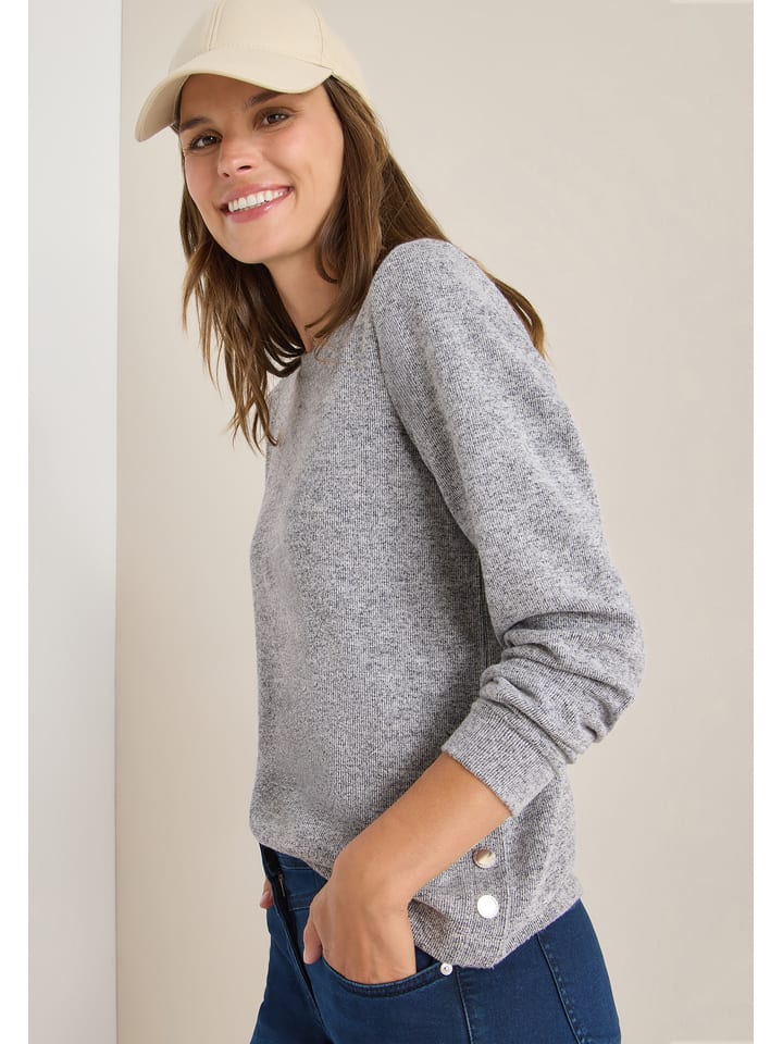 Cecil Sweter w kolorze szarym rozmiar: XL