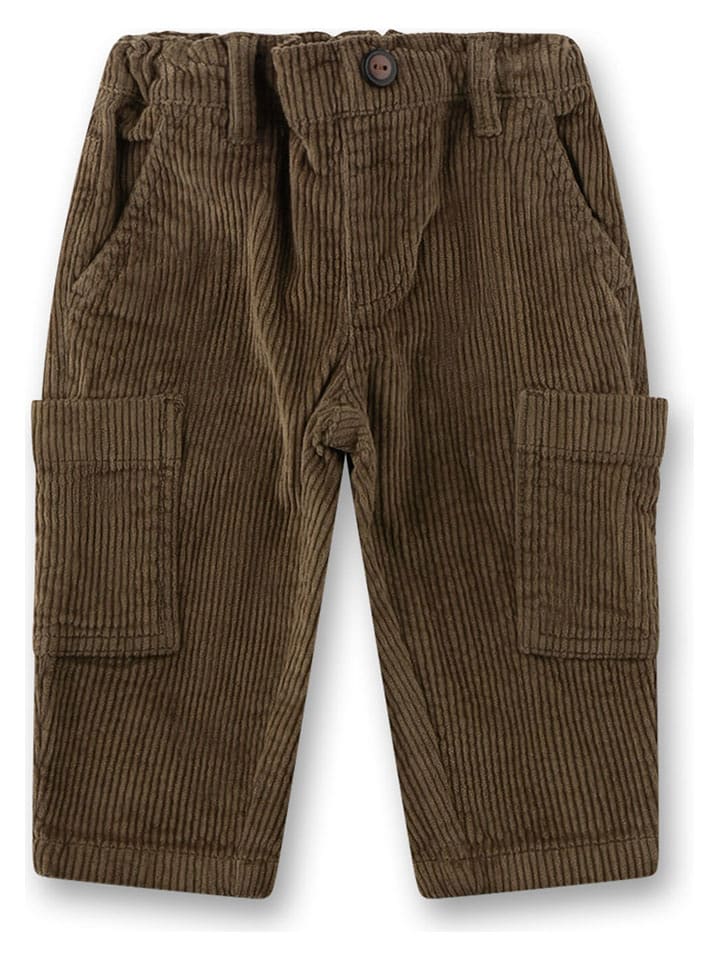 Sanetta Kidswear Bojówki w kolorze brązowym rozmiar: 140