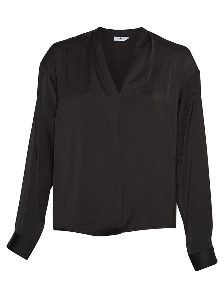 MOSS COPENHAGEN Bluzka "Adienna Maluca" w kolorze czarnym rozmiar: XS