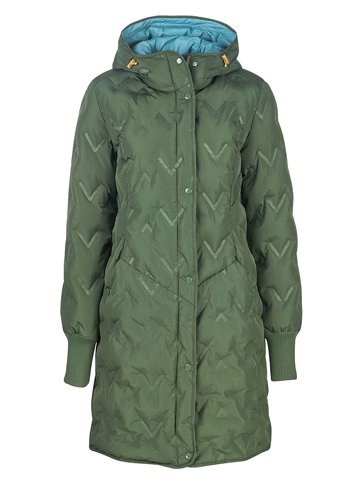 finside Kurtka zimowa "Juolukka" w kolorze zielonym rozmiar: 36