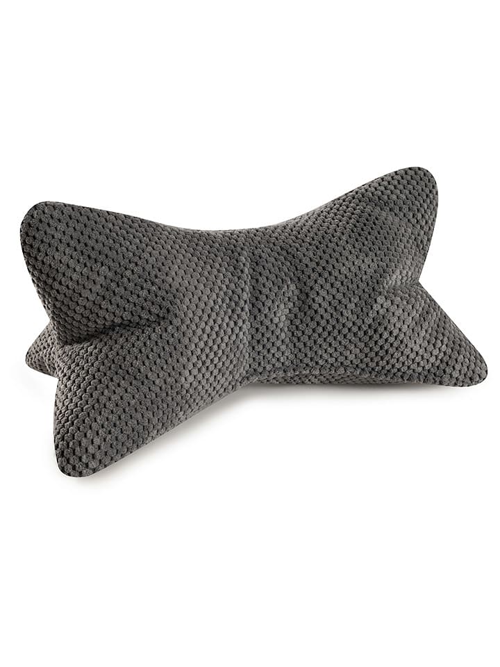 Magma Heimtex Poduszka "Comodo" w kolorze szarym do czytania - 42 x Ø 22 cm rozmiar: onesize