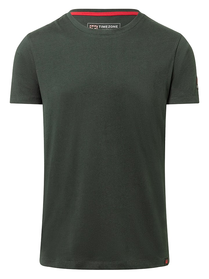 Timezone Koszulka w kolorze khaki rozmiar: XL