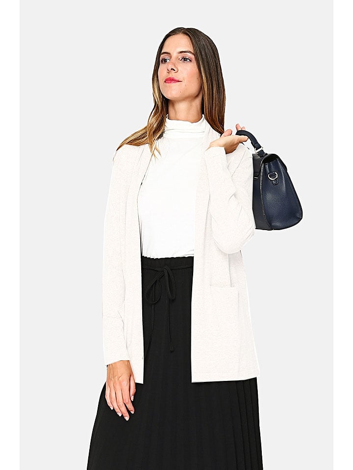 ASSUILI Kardigan w kolorze kremowym rozmiar: 38