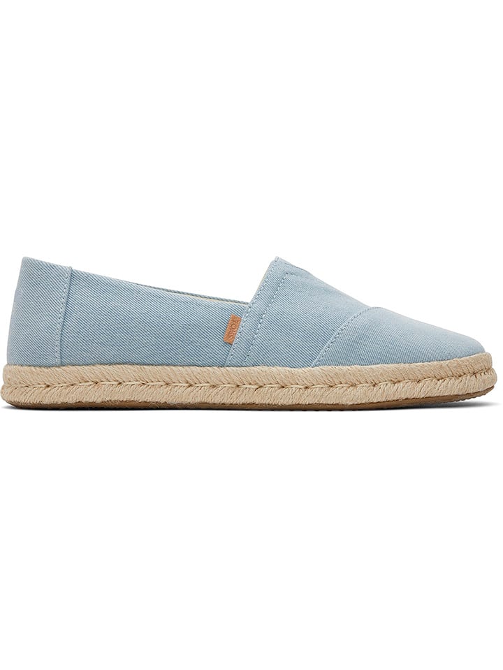 TOMS Espadryle w kolorze błękitnym rozmiar: 37