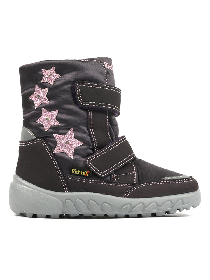 Richter Shoes Kozaki zimowe "Husky" w kolorze fioletowym rozmiar: 25