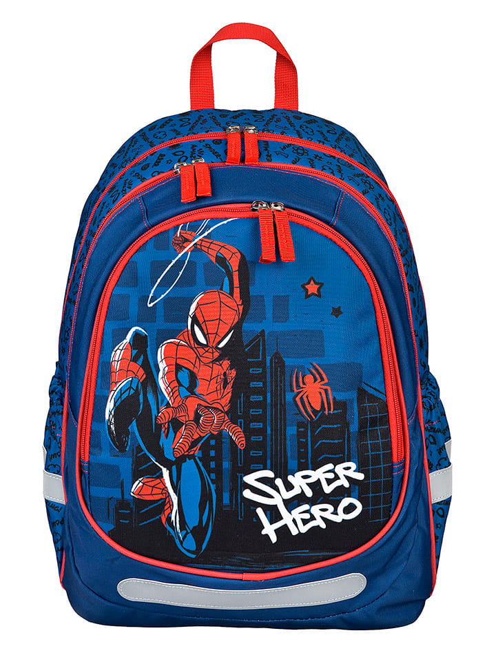 Disney Plecak w kolorze niebiesko-czerwonym - 31 x 43 x 19 cm rozmiar: onesize