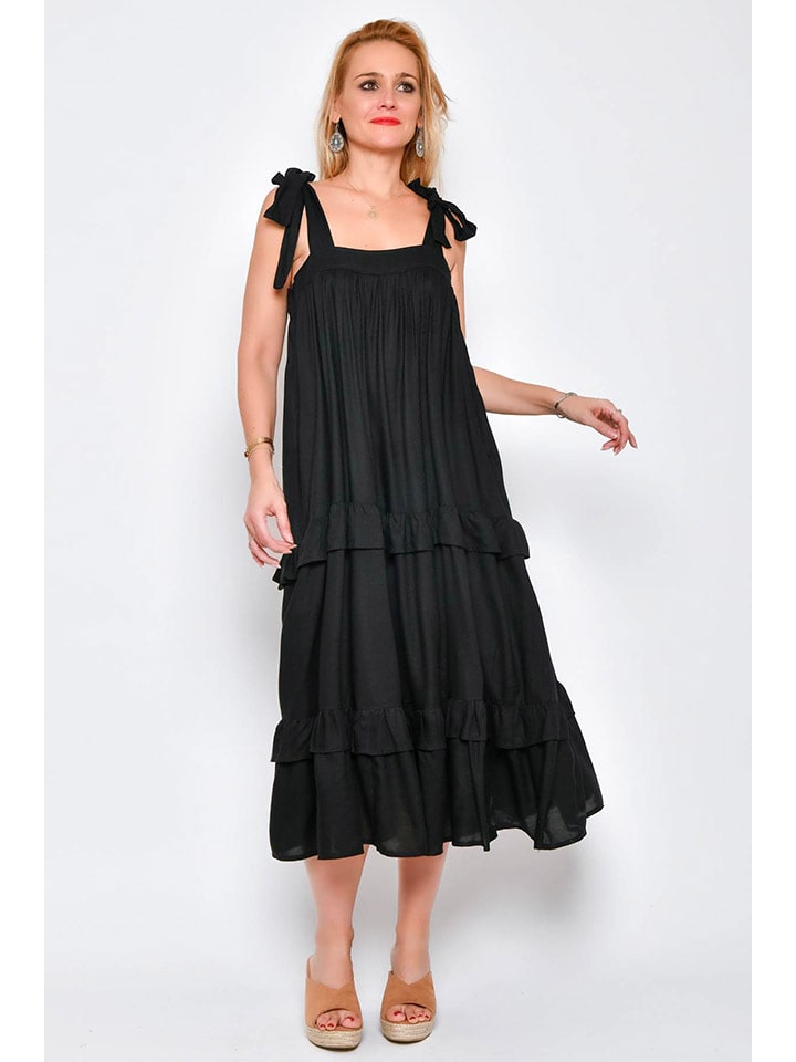Tarifa Sukienka w kolorze czarnym rozmiar: S