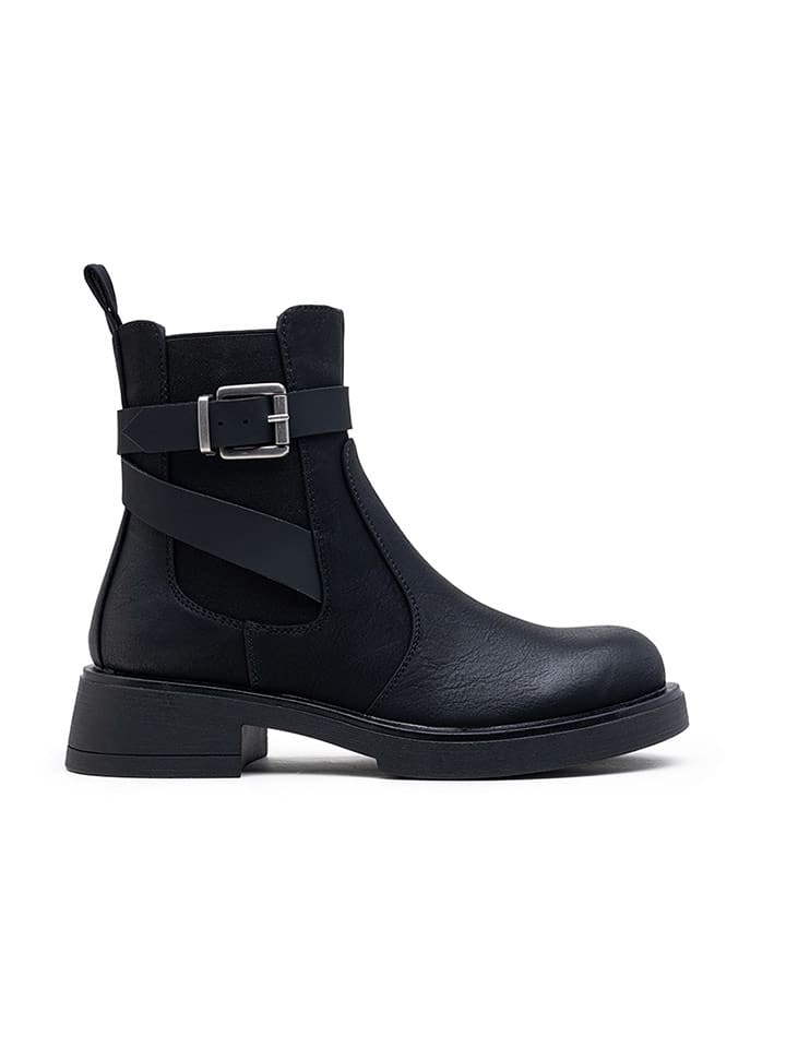 Foreverfolie Botki w kolorze czarnym rozmiar: 40