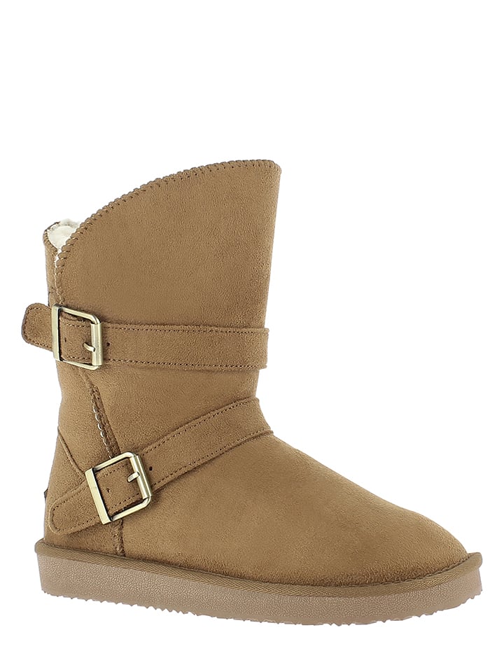 ISLAND BOOT Botki zimowe "Candace" w kolorze jasnobrązowym rozmiar: 39