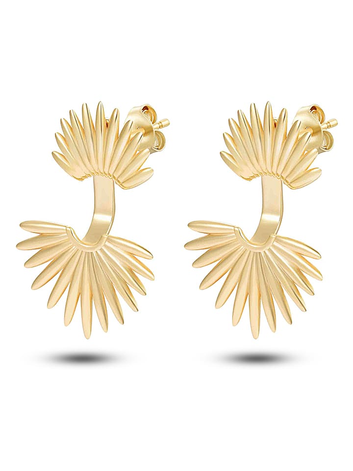 DI GIORGIO Pozłacane kolczyki-wkrętki rozmiar: onesize