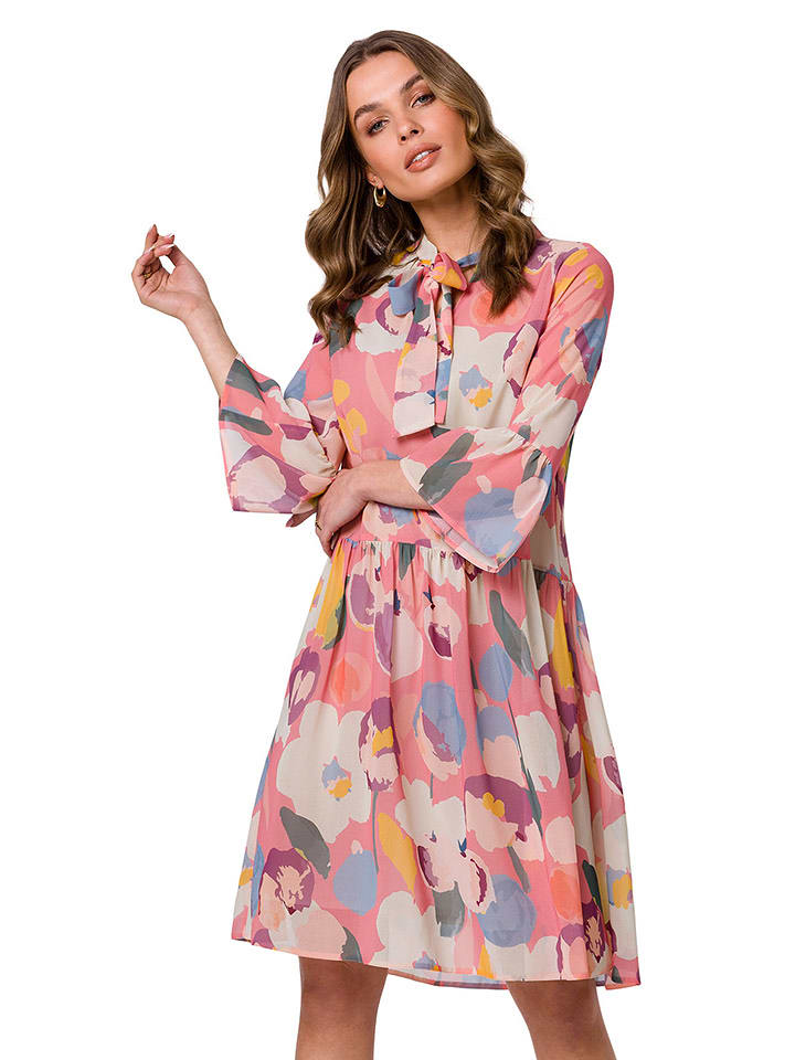 Stylove Sukienka w kolorze jasnoróżowym rozmiar: XL