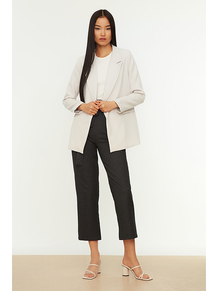 trendyol Blezer w kolorze kremowym rozmiar: 36