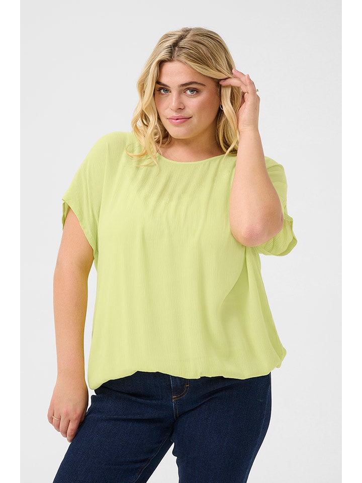 KAFFE curve Bluzka w kolorze żółtym rozmiar: 42