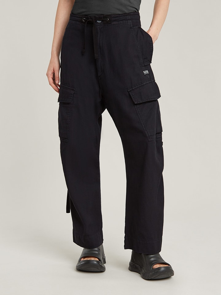 G-Star Bojówki w kolorze czarnym rozmiar: W27/L32